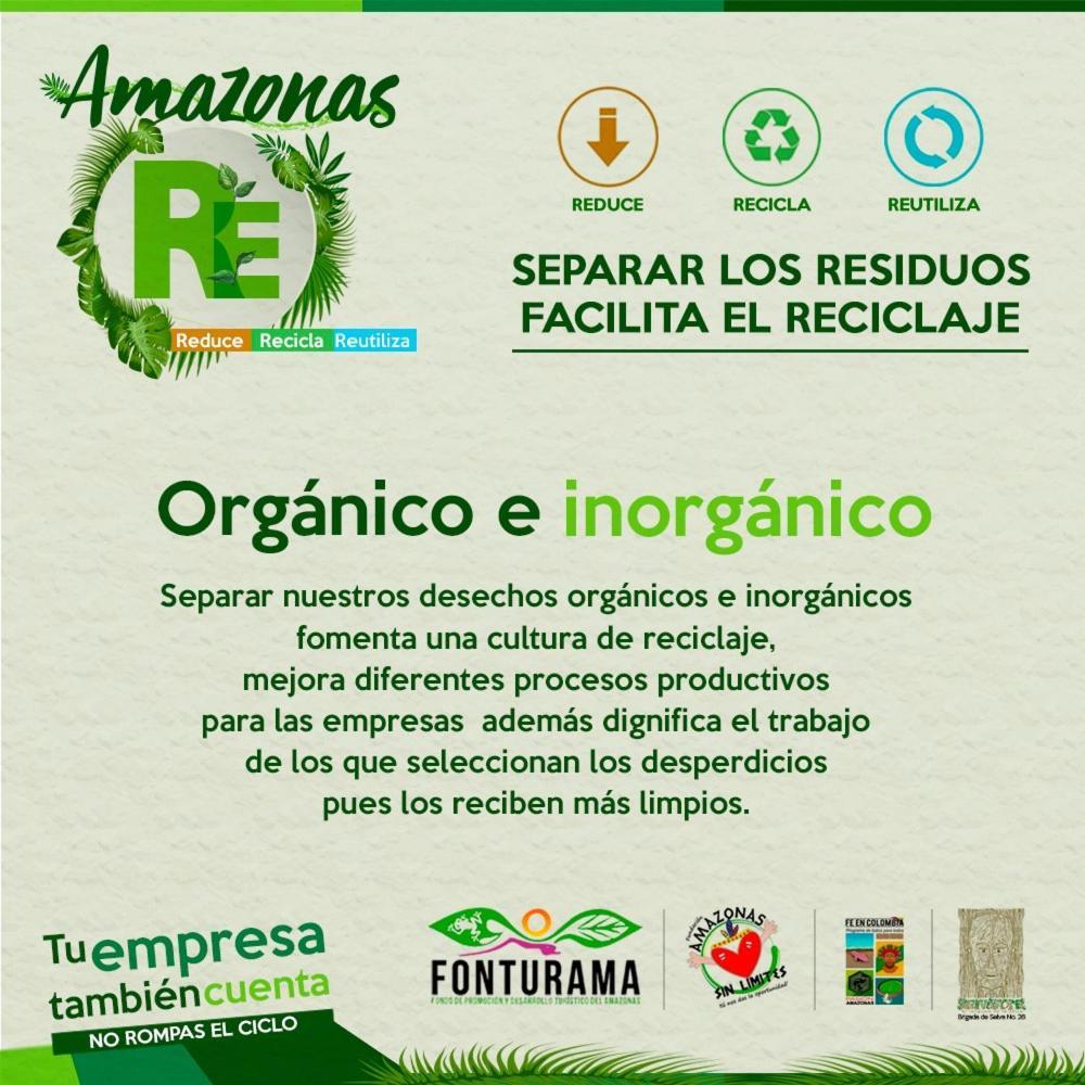 Eco Hotel El Refugio Boutique Leticia Eksteriør billede