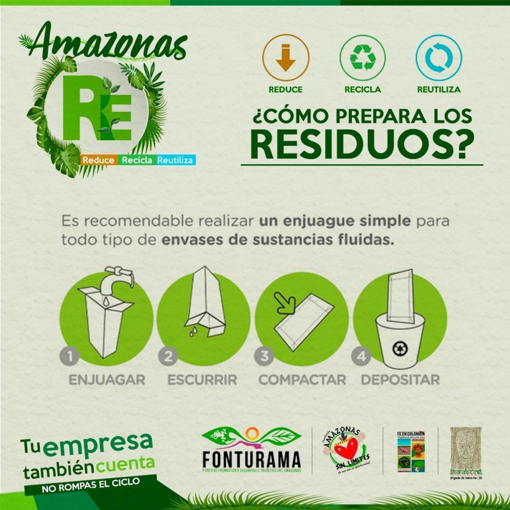 Eco Hotel El Refugio Boutique Leticia Eksteriør billede